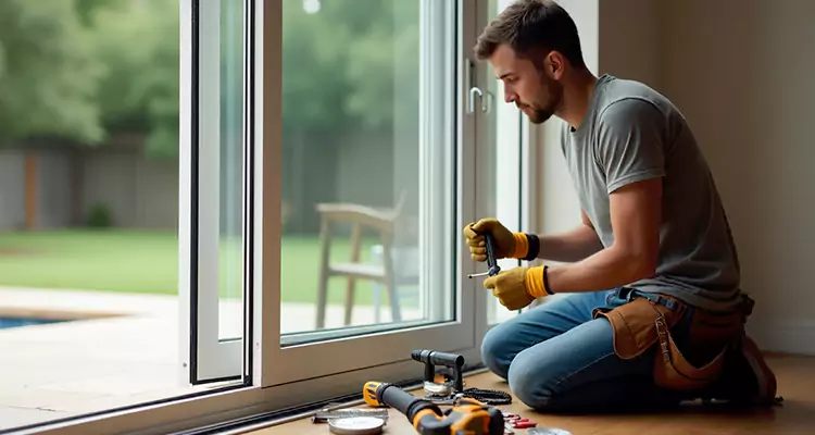 Squeaky Sliding Patio Doors in Cocoa, FL
