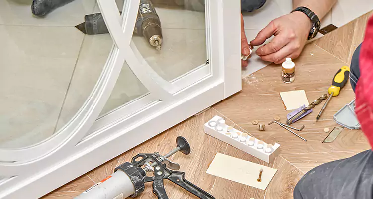 Interior Patio Door Casing Repair in Cocoa, FL