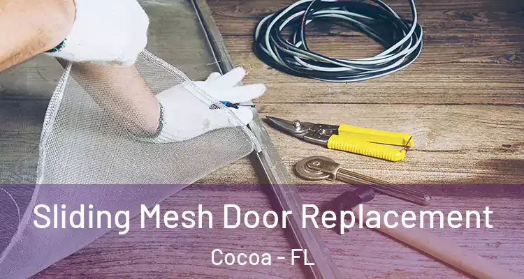 Sliding Mesh Door Replacement Cocoa - FL